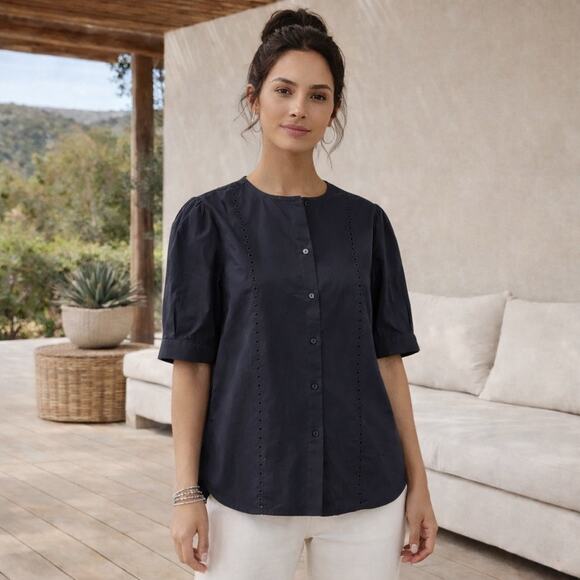 Jenni Kayne Tops - NWT Jenni Kayne NWT-Harper Blouse Black Size Extra Small